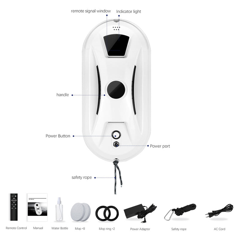 🔥2026er Top-Angebot💥 Automatischer, intelligenter Fensterputzroboter