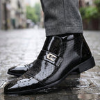 🔥👞 50 % Rabatt! Elegante PU-Lederschuhe – glänzend, klassisch 🎩✨ für Herren, die Stil lieben. Jetzt sparen!