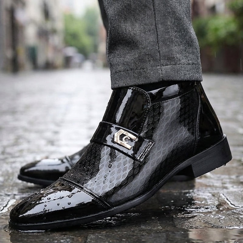 🔥👞 50 % Rabatt! Elegante PU-Lederschuhe – glänzend, klassisch 🎩✨ für Herren, die Stil lieben. Jetzt sparen!