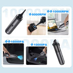V8 Apex Autostaubsauger, 4-in-1 tragbarer kabelloser Mini-Staubsauger mit 19000pa Saugleistung
