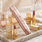🚨 Pink AUSVERKAUFT!! SCHNELL ZUGREIFEN ⚡ Bikini-Trimmer für Damen, elektrischer Rasierer und Rasierer, wiederaufladbarer 2-in-1-Epilierer für Körper und Gesicht, Achseln und Beine, IPX7 wasserdicht