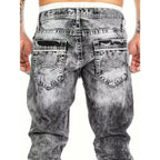 🔥Solange der Vorrat reicht 40 % Rabatt!🎉Kreative Stretch-Jeans für Herren, minimalistischer Stil, ideal für den Sommer, Emo-Stil