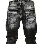 🔥Solange der Vorrat reicht 40 % Rabatt!🎉Kreative Stretch-Jeans für Herren, minimalistischer Stil, ideal für den Sommer, Emo-Stil