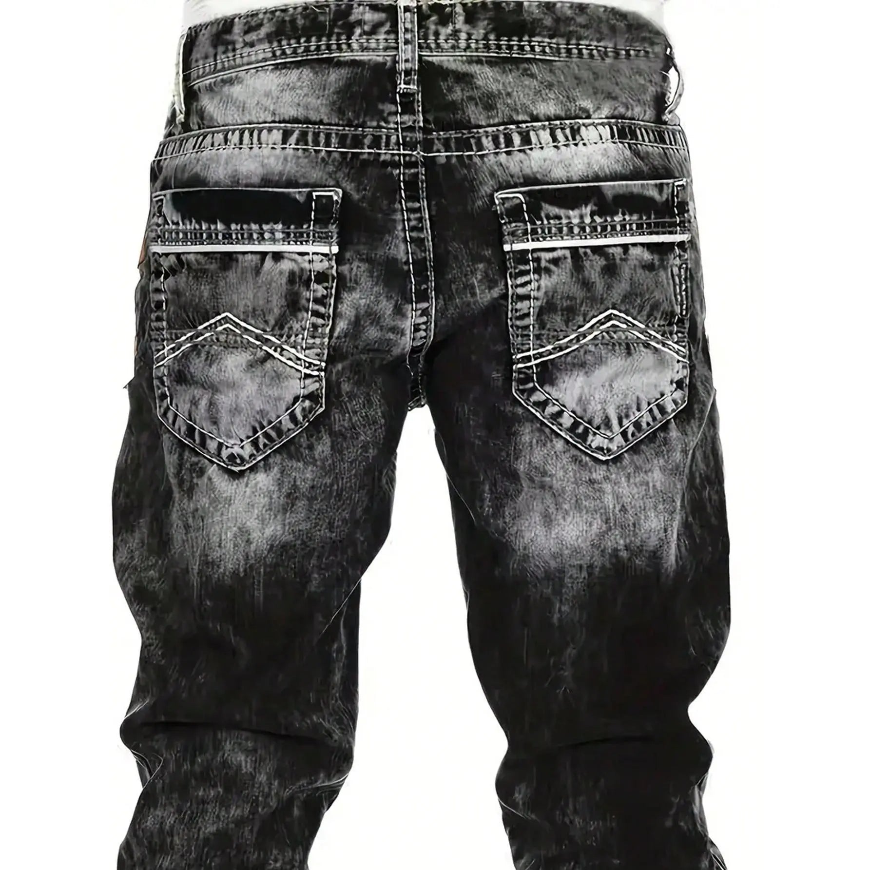 🔥Solange der Vorrat reicht 40 % Rabatt!🎉Kreative Stretch-Jeans für Herren, minimalistischer Stil, ideal für den Sommer, Emo-Stil
