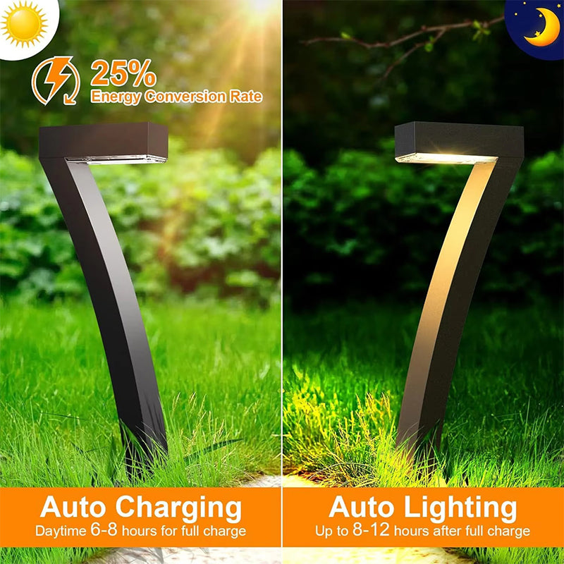 ⏳Limitiertes 50 % Rabatt⏰Kreative, wasserdichte Solar-Wegeleuchten🏡💡