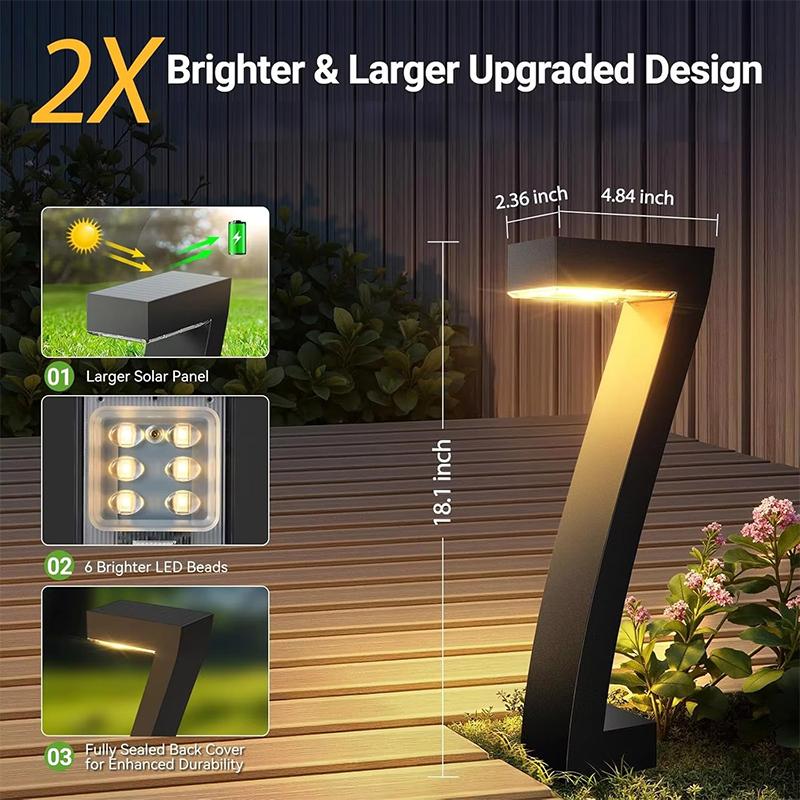 ⏳Limitiertes 50 % Rabatt⏰Kreative, wasserdichte Solar-Wegeleuchten🏡💡