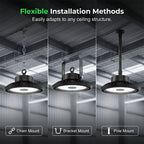 📢【Lagerräumung – 50 % Rabatt】Robuste UFO-LED-Hochregallampe-Hohe Helligkeit, hohe Qualität, gutes Preis-Leistungs-Verhältnis