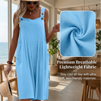 Ärmelloser Weitbein-Jumpsuit für Sommerbrisen