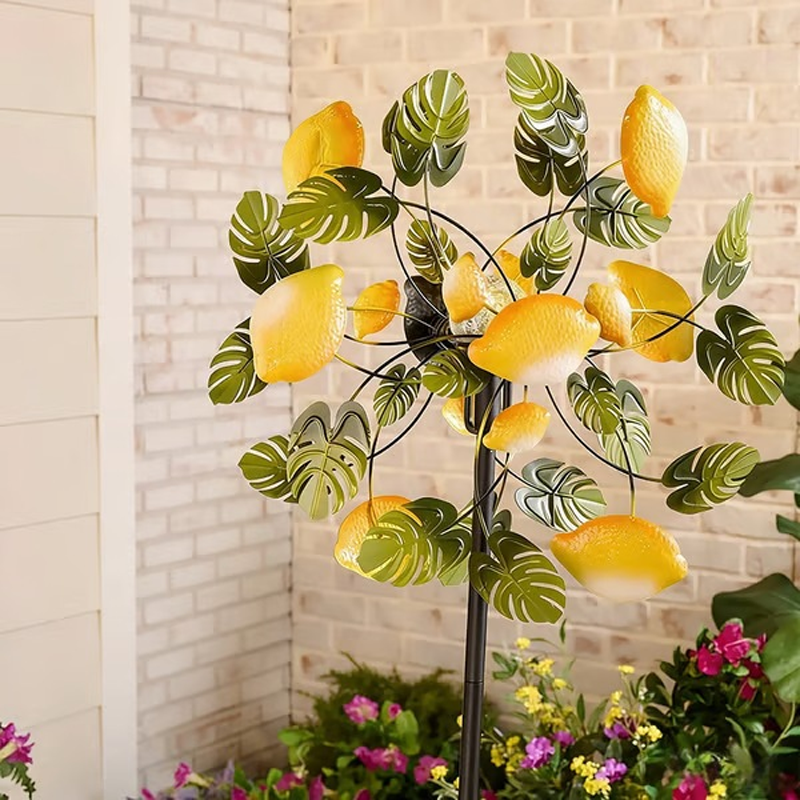 🌞☀️ Solarbetriebener Windspinner für den Garten ✨🌸 Schöne Gartendekoration!