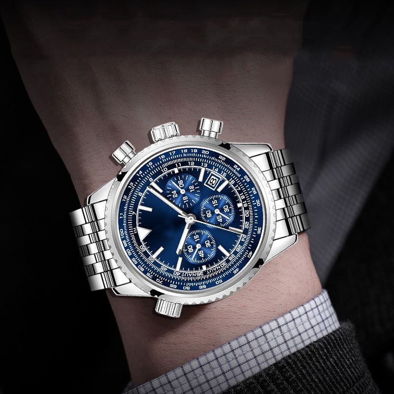 ⌚️Premium-Stil, unschlagbarer Preis💰: Der Klassische Business-Chronograph