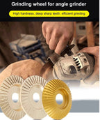 ⏰Wood Angle Shaping Wheel – Fast-Cut, Sharp, Wear-Resistant, for Angle Grinder